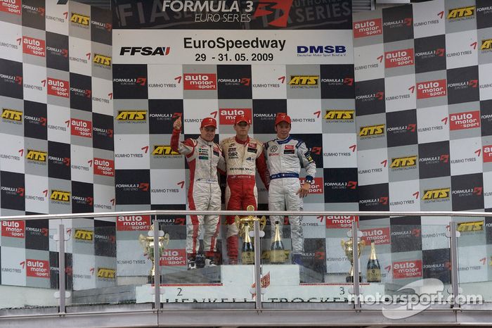 En la F3 en 2009. El ganador de aquella carrera fue Jules Bianchi