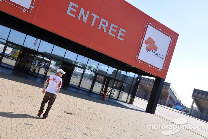 Mika Kallio, Pramac Racing visita museo y pista de TT Assen