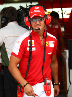 Міхаель Шумахер, Scuderia Ferrariна піт-волл