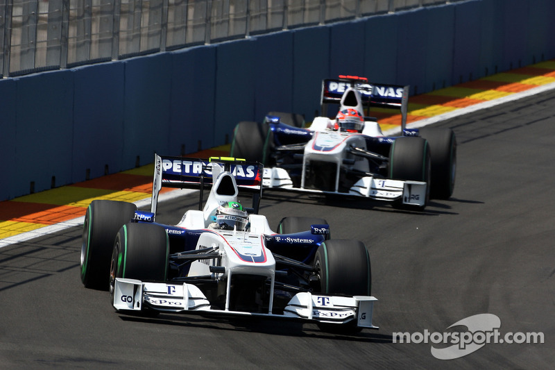 Nick Heidfeld, BMW Sauber F1 Team, Robert Kubica, BMW Sauber F1 Team