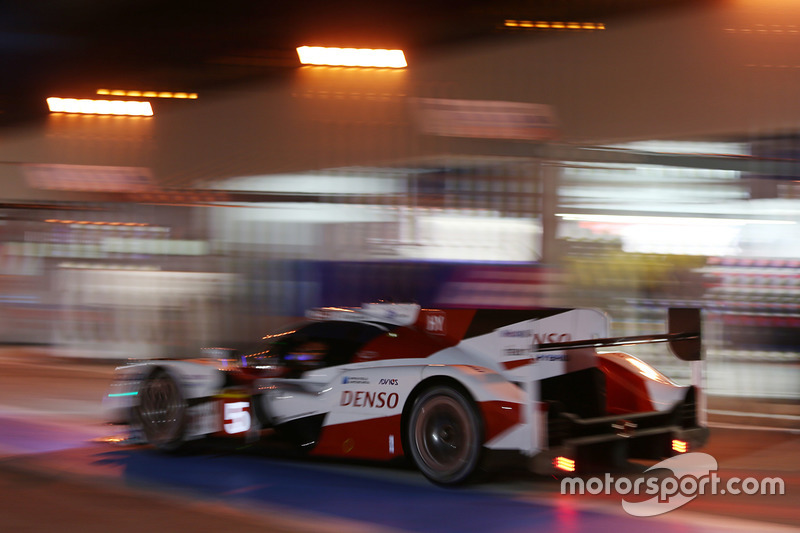 #5 Toyota Racing Toyota TS050 Hybrid: Anthony Davidson, Sébastien Buemi, Kazuki Nakajima