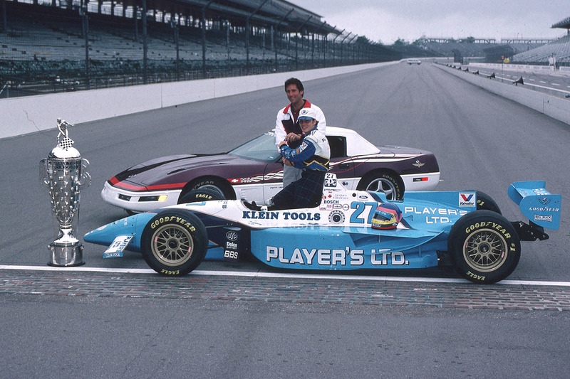 Jacques Villeneuve et Tony George