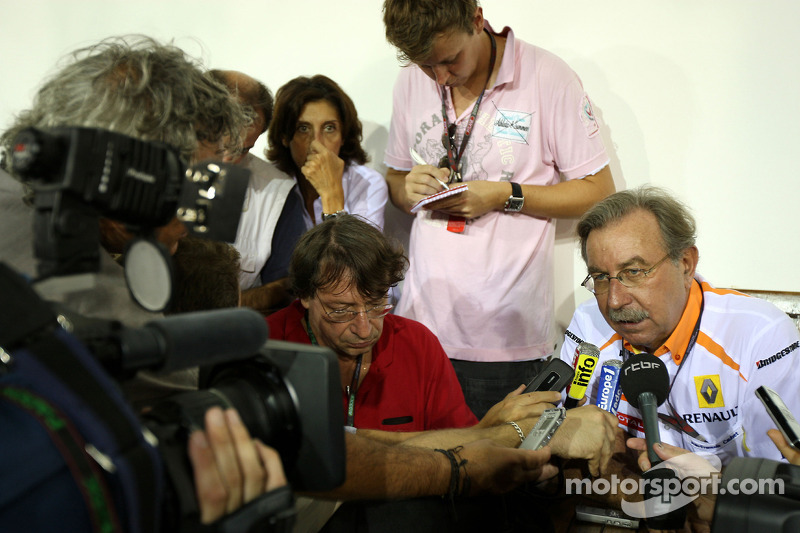 Jean-Francois Caubet, director de Renault F1