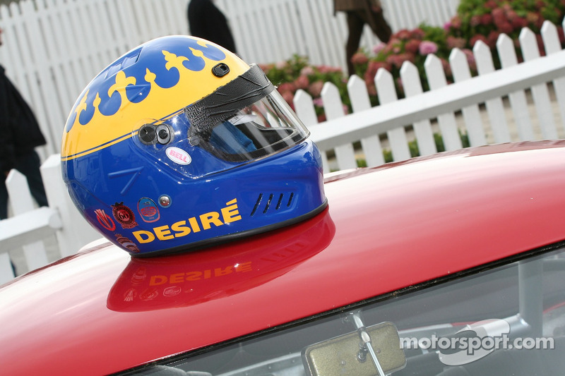 Casco de Desire Wilson