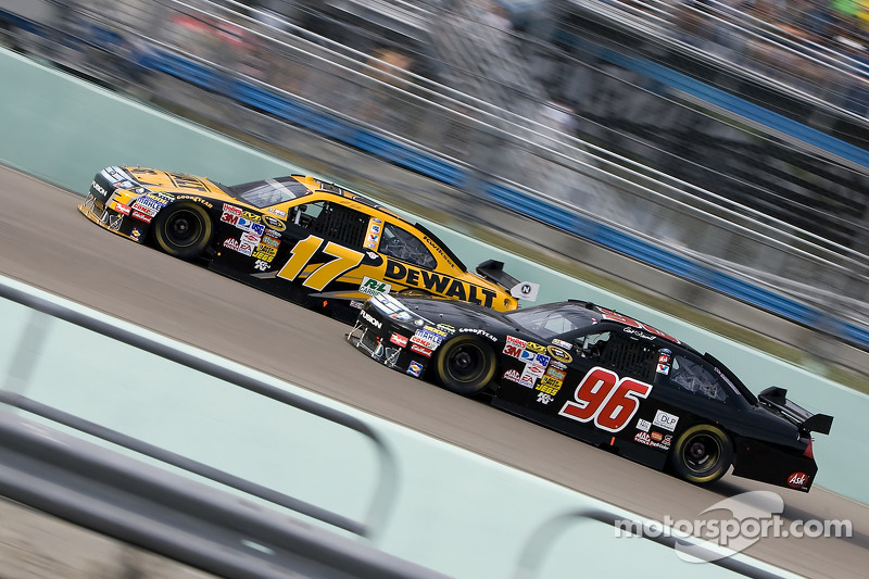 Matt Kenseth, Roush Fenway Racing Ford, Erik Darnell, Hall of Fame Racing Ford