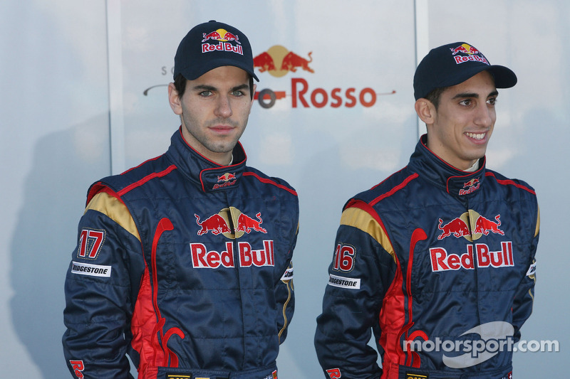 Jaime Alguersuari, Scuderia Toro Rosso and Sebastien Buemi, Scuderia Toro Rosso