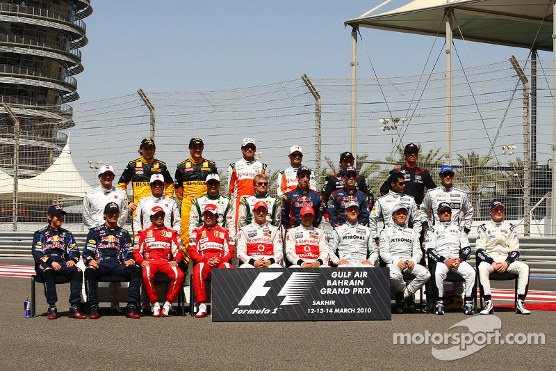 2010 Formula 1 sezonu pilotları