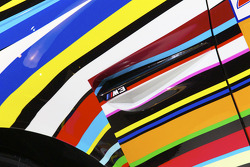 Présentantion BMW Art Car Centre Pompidou, Paris: the 17th BMW art (détail)