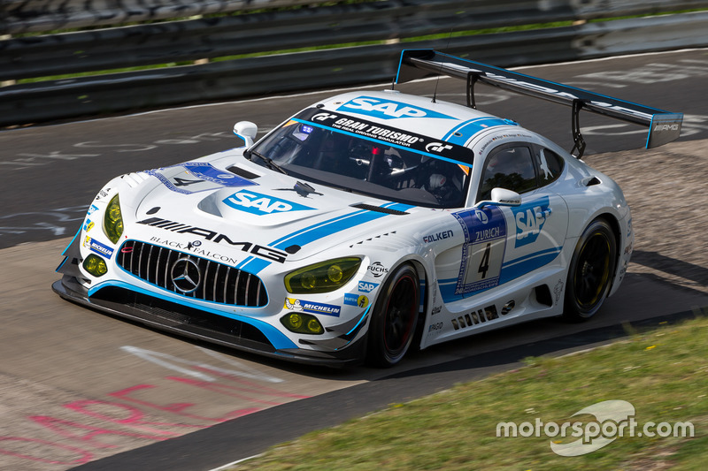 17. #4 AMG-Team Black Falcon, Mercedes-AMG GT3