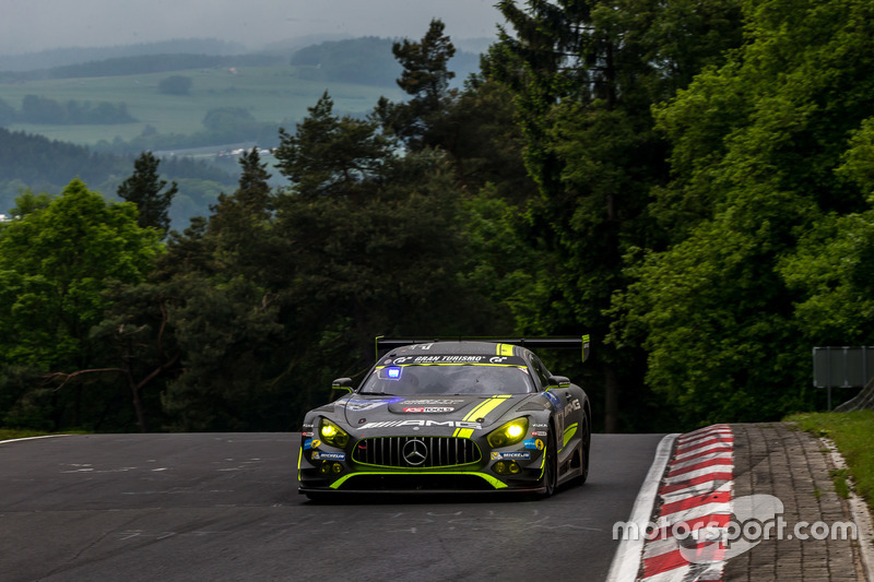 #29 AMG-Team HTP Motorsport, Mercedes-AMG GT3: Christian Vietoris, Marco Seefried, Christian Hohenadel, Renger Van der Zande