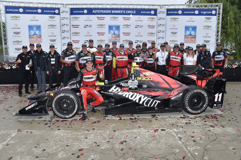 Ganador de la carrera Sébastien Bourdais, KV Racing Technology Chevrolet