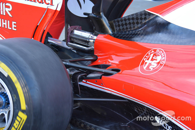 Ferrari SF16-H, Heck