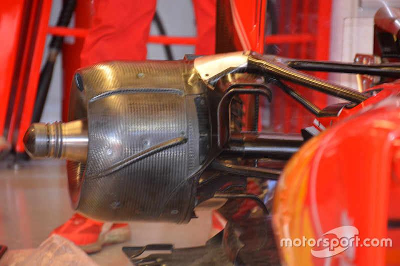 Ferrari SF16-H, cestello freni posteriore