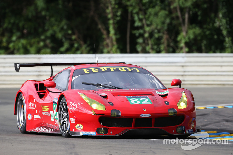 1. LMGTE-Pro: #82 Risi Competizione, Ferrari 488 GTE