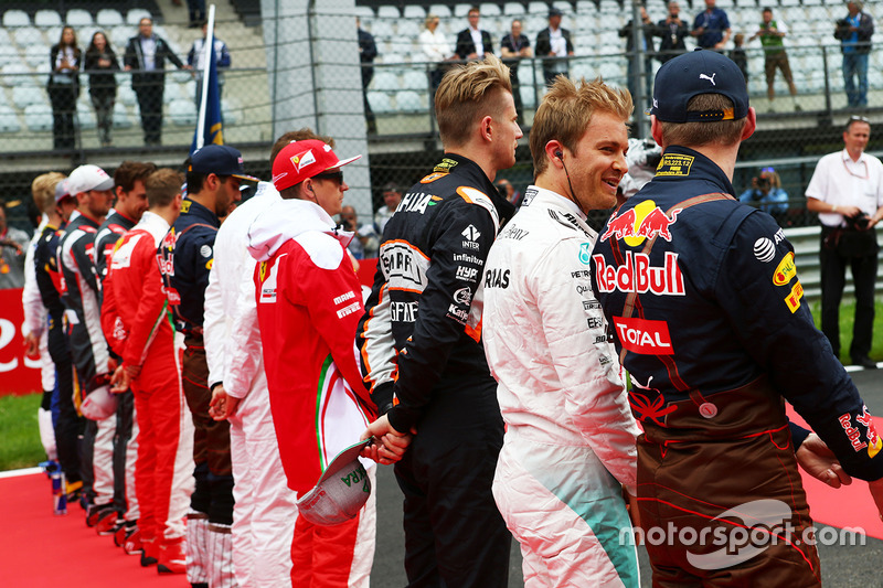 Nico Rosberg y Max Verstappen