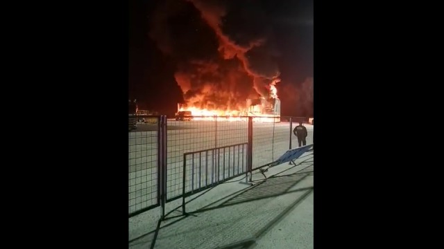 A fuoco i box della MotoE a Jerez